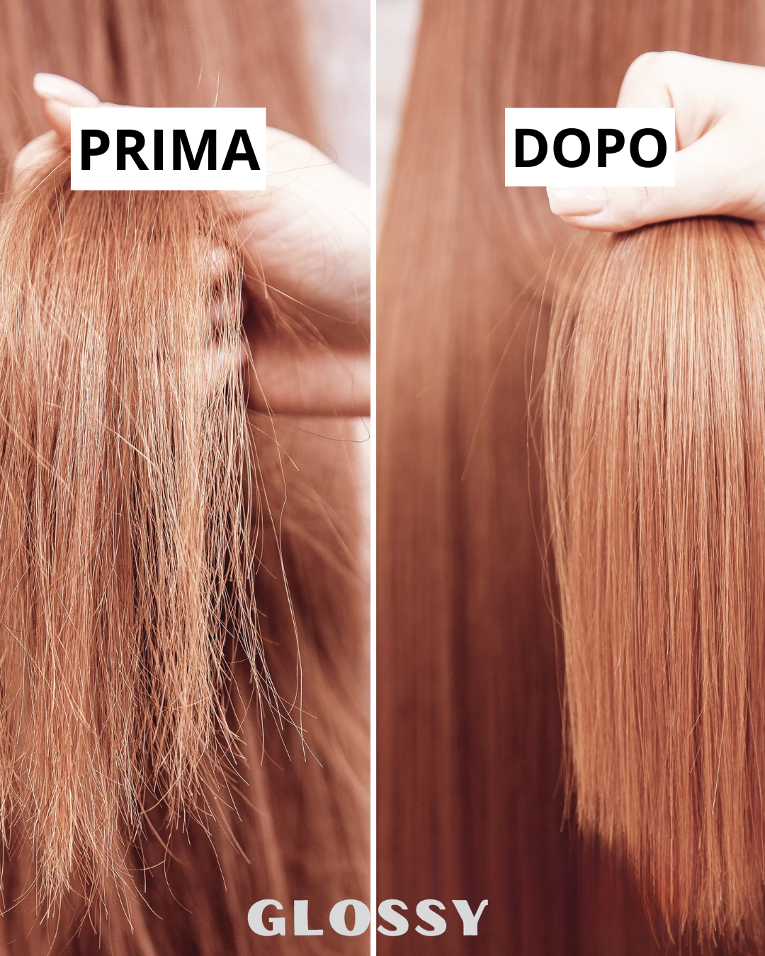 Federe in seta pura Glossy